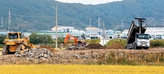 속도 내는 김해테크노밸리 공사현장