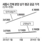 세종시 상가 몸값 강남 못지않네