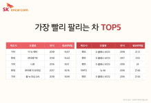 가장 빨리 팔리는 중고차 모델?…“기아 레이·벤츠 E클래스”
