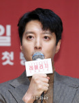 인사말하는 이동건 (레버리지 제작발표회)
