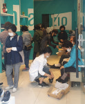 나르지오워킹화월배 | 부산 향토신발 나르지오 워킹화, 굿바이 코로나 염원 행사 성황리에 종료