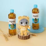 반달중한식품 | 하늘보리 마시는 국립공원 '반달이' 인형 한정판, 갖고싶다면 웅진식품 SNS로