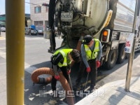 영천시, 상습 배수불량 우수관로 준설 실시