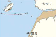 위도 앞바다 관할권 분쟁 ‘점입가경’