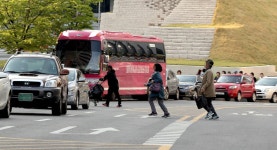 스마트폰 한눈 팔고 무단횡단···교통사고 사망 40%는 보행자