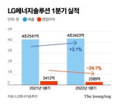 (주)엘지화학 청주공장(CEM생산동 2호기) | 車 생산 차질…LG엔솔 1분기 영업익 2589억 벌었다, 24% 감소