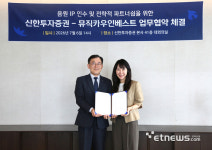 아이피비시기술자산운용 | 신한투자증권, 뮤직카우와 손잡고 400억 규모 음원IP 펀드 조성