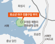 매향리 미군사격장 부지에 유소년 전용야구장 만든다