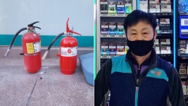 씨유 아산소화주공점 | ‘편의점 소화기’로 대형 화재 막았다…“누구든 사용 가능”