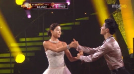 김규리, '댄싱 위드 더 스타' 세미 파이널 1차 경연 1위