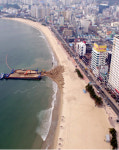 부산 광안리해수욕장 백사장 넓~~어집니다