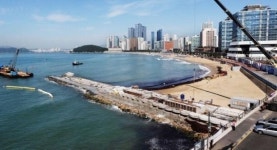 너구리(제8호 태풍)의 심술? 복원공사 부실?… 해운대 모래 유실 진실은?
