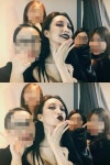 하니, 악녀로 변신? 거침없는 그녀의 블랙 메이크업