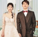 지오♥최예슬, 웨딩화보 공개..누가 봐도 선남선녀 예비부부