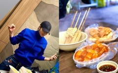 토리네튀김떡복이 | 김혜수, 떡볶이+어묵+튀김 한상에 신났네..이렇게 먹고도 살 안쪄