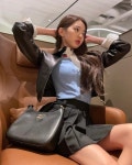 리치네명품 | 장원영, 명품 브랜드 M사 풀착장 공항패션..영앤리치 19세