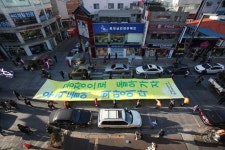 (주)만아 동북공장 | 희망뚜벅이와 쌍용차 공장 3차 포위의 날