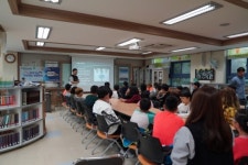 경기대 첨단미디어테크렙, '찾아가는 가상현실 체험 투어' 교육