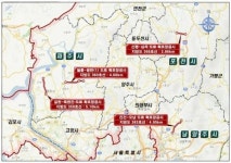 제14호선 고속도로 건설공사 임시야적장 설치 | 경기북부 4개 지방道 '확포장 공사'