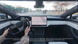 OK매뉴얼 | 도로공사 "테슬라 FSD, 전방 감지 무난…버스전용차로 인식 보완 필요"