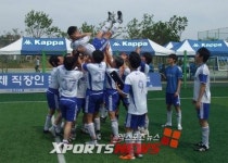 블루오션임강호1416호 | 앰코테크놀로지, 직장인축구리그 서울예선 정상등극