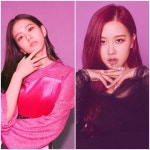 블랙핑크 지수·로제, 키스미 모델 발탁