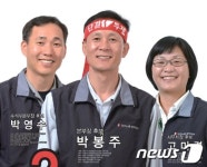 민노총 광주·전남 신임본부장 박봉주, 민점기 당선