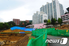 동래구 화신동영아파트 464세대 30년 이용 도로 없어져