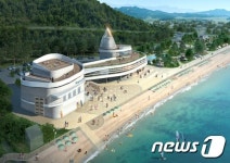 울주 진하 바닷가에 해양레포츠센터 내년 3월 완공