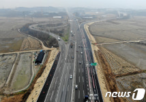 신녕IC 전 0.5km(신녕) | 서해안고속도로 서평택 구간 6.5km 확장개통