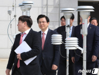 대경적산연구소 | 황교안 대표 '미세먼지 측정 현장 방문'