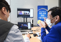 미주트레이드상사 | 무역협회, 미주·유럽 바이어와 심야 화상 상담회 개최