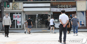 오항리 445 일대 | 건널목 상권도 무너졌다