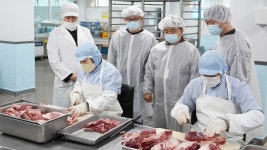 녹채원푸드시스템SK텔레콤점 | SK스토아, 설 앞두고 식품 협력사 안전점검 실시