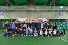 원강수 원주시장, 청춘스타트 족구 대회 격려 방문