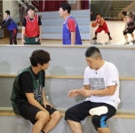우리동네타이어'타닥' | '우리동네 예체능' 비하인드 컷…강호동 최강창민과 속닥 '눈길'