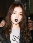 블랙립을 시도한 ★…나다·이성경·가인·이효리까지