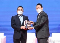 한국무역협회 찾은 윤석열 대통령 당선인