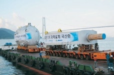 (주)포스코 (전력계통과 동해변전소) | 포스코, 100% 국산화 제강전로 설치 시작