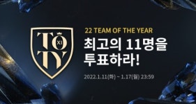 “2021년, 최고의 축구 선수는?”…넥슨, 피파온라인4·피파모바일서 '22 TOTY' 투표 실시