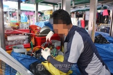 남산중앙시장노점제36호 | 대전중부소방서, 중앙시장 LP가스 사용 노점 화재 예방 캠페인