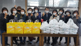 대정구내매점심당 | 제주 서귀포 대정농협 농촌사랑자원봉사단, 밑반찬 나눔 봉사