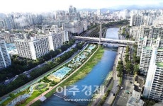 (주)코리아세븐 대구신천테라스점 | 대구 신천, 하천점용허가 시로 일원화… 테라스 있는 정원조성