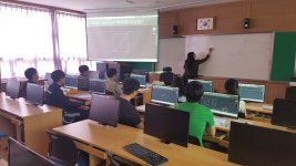 늘솜수목센터 | 국립백두대간수목원, 수목원 전문가 교육생 캐드 교육…한국산림과학고와 협업