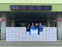 만서기업, 포항 연일읍에 추석맞이 이웃돕기 물품 전달