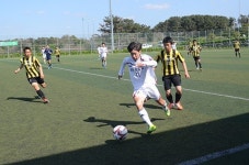 서귀포중 -중앙중에 전반 3-0 앞서