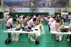 한동정보통신서구지사 | 신촌정보통신학교 도지사배 미용 경연대회 전원 입상