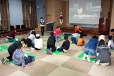 속초소방서 양양 남애초교 심폐소생술 체험교육