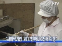 사회적기업 유디코 | "사회적기업, 2017년까지 3천개 육성"