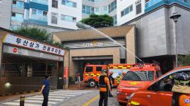 주은옥향아파트 비상급수시설 | 청주서부소방서, 고층아파트 현장대응능력 강화 훈련 진행